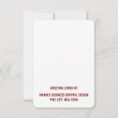 ICH LIEBE DICH... DANKESKARTE (Rückseite)