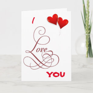 ICH LIEBE DICH - DU MACHST MICH GLÜCKLICH!!!! LIEB KARTE