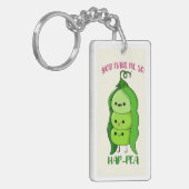 Ich Liebe dich, du machst mich glücklich Schlüsselanhänger (Vorderseite links)