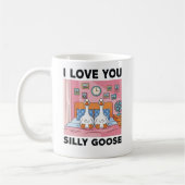 Ich liebe dich, dumme Gans Kaffeetasse (Links)