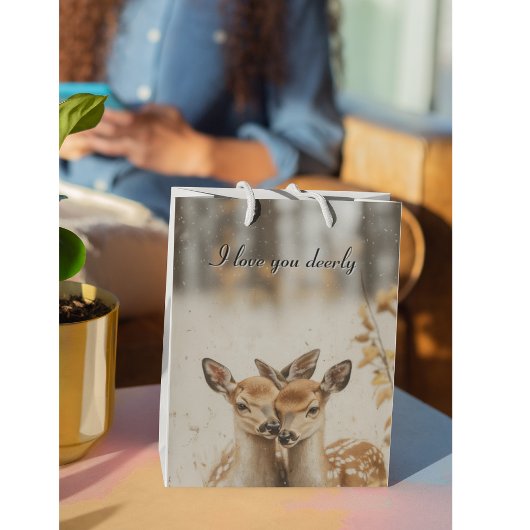 Ich Liebe dich ehrlich Mittlere Geschenktüte