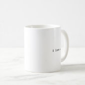 "ich liebe dich" einfache Tasse  (VorderseiteRechts)
