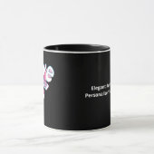 Ich liebe dich, eleganter Stil  Tasse (Zentrum)