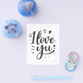 ich liebe dich flyer (Einzeln)