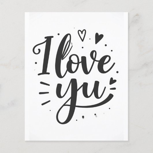 ich liebe dich flyer (Vorne)
