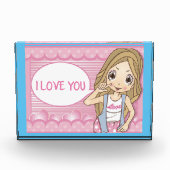 ICH LIEBE DICH FOTOBLOCK (Vorderseite)