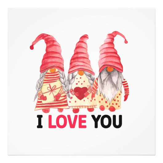 Ich Liebe dich Fotodruck (Vorne)