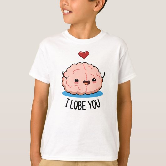 Ich liebe dich Funny Brain Pub T-Shirt (Vorderseite)