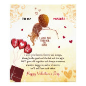 Ich Liebe dich für immer und immer | Happy Valenti Fotodruck (Vorne)