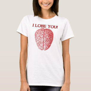 Ich liebe dich Geek Nerd Liebe Lustiges T-Shirt