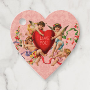 Ich liebe dich Gefallen-Tags Geschenkanhänger