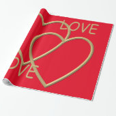 Ich Liebe dich Geschenkpapier (Ungerollt)