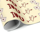 Ich liebe dich Geschenkverpackungspapier Geschenkpapier (Rolleneckpunkt)