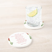 Ich Liebe dich Getränkeuntersetzer (Seite)