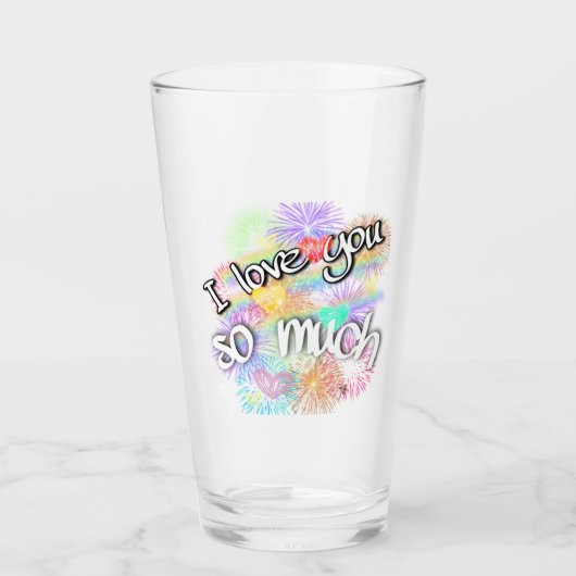 Ich Liebe dich Glas (Vorderseite)