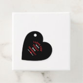Ich liebe dich heute mehr als gestern Romantischer Geschenkanhänger (Beispiel)
