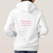 Ich Liebe dich Hoodie (Rückseite)