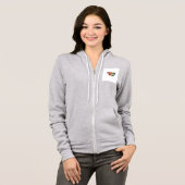"ICH LIEBE DICH." HOODIE (Vorne ganz)