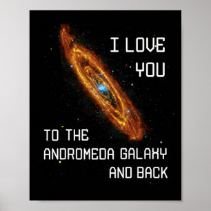 Ich Liebe dich in die Andromeda Galaxie und zurück Poster