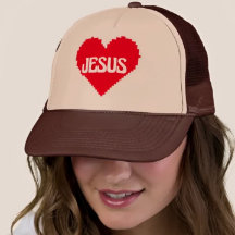 Ich liebe dich Jesus Pixel Art