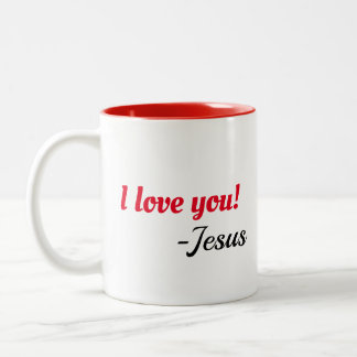 Ich Liebe dich! Jesus Tasse