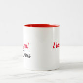 Ich Liebe dich! Jesus Tasse (Mittel)