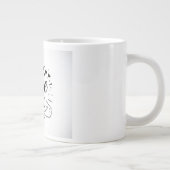 ich liebe dich Jumbo-Tasse (Rechts)