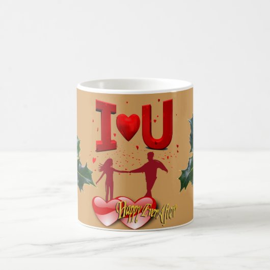 Ich Liebe dich Kaffeetasse (Mittel)