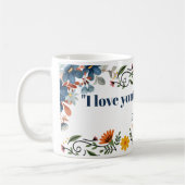 Ich Liebe dich Kaffeetasse (Links)