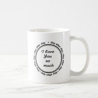 Ich Liebe dich Kaffeetasse