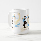 Ich liebe Dich" Kaffeetasse (Vorderseite Links)