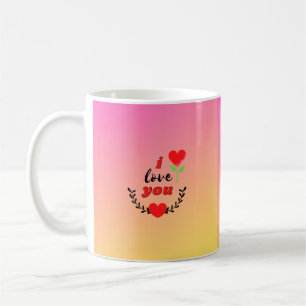 Ich liebe dich kaffeetasse