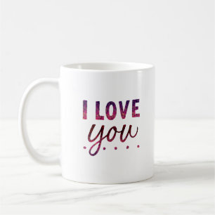 Ich liebe dich kaffeetasse