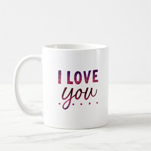 Ich liebe dich kaffeetasse (Links)