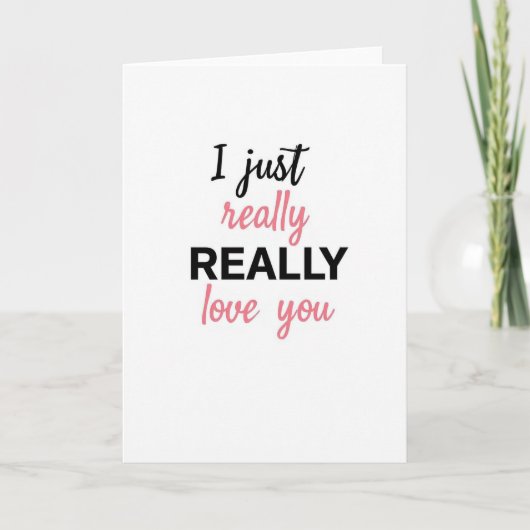 Ich liebe Dich Karte (Vorderseite)