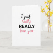 Ich liebe Dich Karte (Gelbe Blume)