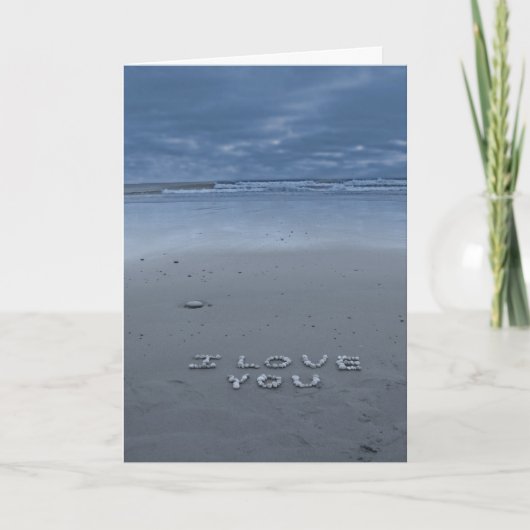 Ich liebe dich karte (Vorderseite)
