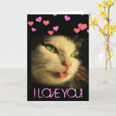 Ich Liebe dich Karte (Gelbe Blume)