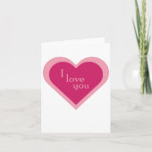 Ich liebe dich karte (Vorderseite)