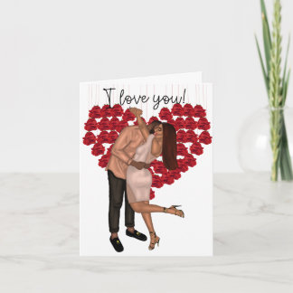 Ich liebe dich Karte
