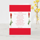 Ich Liebe dich Karte (Gelbe Blume)