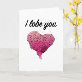 Ich liebe dich karte (Gelbe Blume)