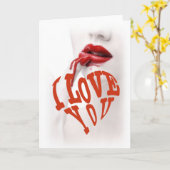 Ich Liebe dich Karte (Gelbe Blume)