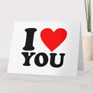 Ich liebe dich karte