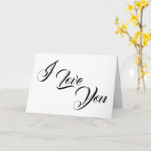 Ich Liebe dich, Karte (Gelbe Blume)