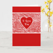Ich liebe Dich Karte (Gelbe Blume)