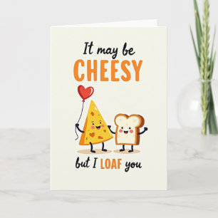 Ich liebe dich Käsewitz Valentinskarte Karte