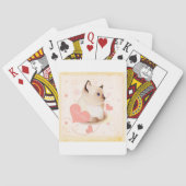 Ich liebe dich Katze Spielkarten (Rückseite)