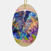 Ich Liebe dich Keramik Ornament (Links)