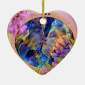 Ich Liebe dich Keramikornament (Vorne)